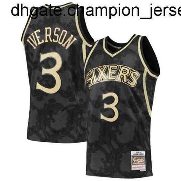 new goods allen iverson mitchell ness 1996-97 toile jersey vest stitched throwback basketball jerseys vest shirt, Black
new goods allen iverson mitchell ness 1996-97 toile jersey vest stitched throwback basketball jerseys vest shirt, Black