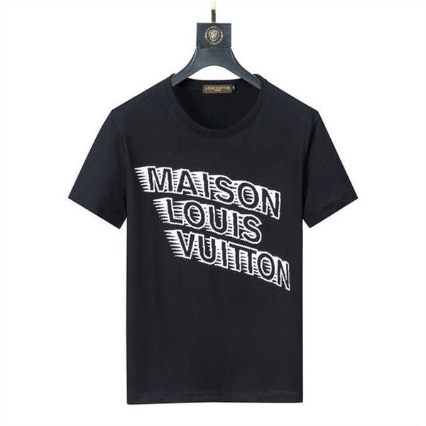 2022 tide brand high street men's t-shirts round neck tee printed summer short-sleeved casual loose t-shirt, White;black
2022 tide brand high street men's t-shirts round neck tee printed summer short-sleeved casual loose t-shirt, White;black