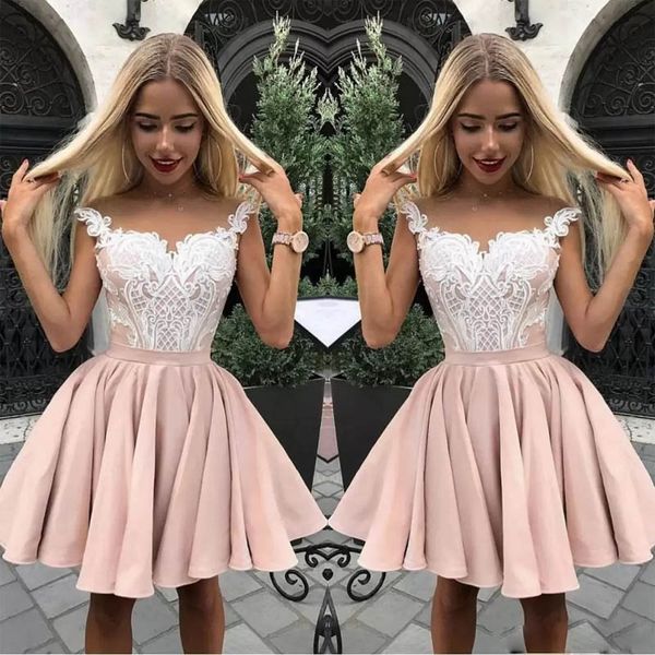 custom plus size pink appliques short prom gowns mini sheer neck illusion cocktail party dresses for womens club wear, Black
custom plus size pink appliques short prom gowns mini sheer neck illusion cocktail party dresses for womens club wear, Black