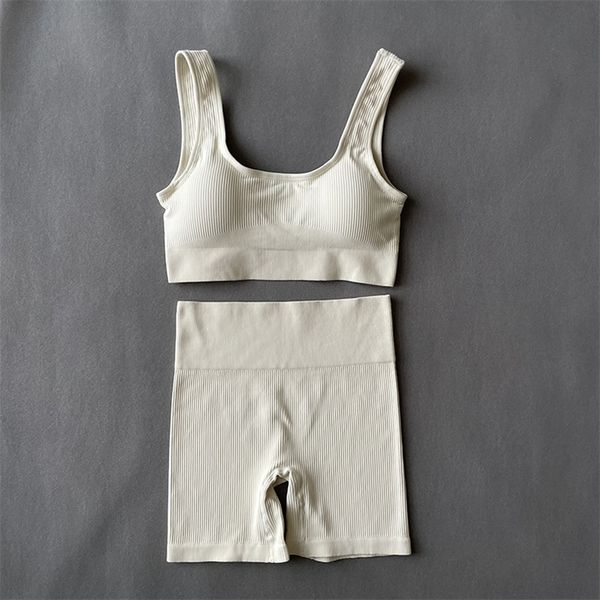 women sporstwear seamless yoga set square collar sport bra suits with shorts gym fitness clothing sleeveless tracksuit 220506, Gray
women sporstwear seamless yoga set square collar sport bra suits with shorts gym fitness clothing sleeveless tracksuit 220506, Gray