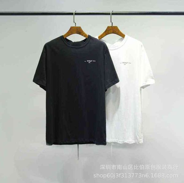 factory direct sales designer new brand short sleeve wholesale off fashion t-shirt ow version large loose men and women bottoming shirt half, White;black
factory direct sales designer new brand short sleeve wholesale off fashion t-shirt ow version large loose men and women bottoming shirt half, White;black