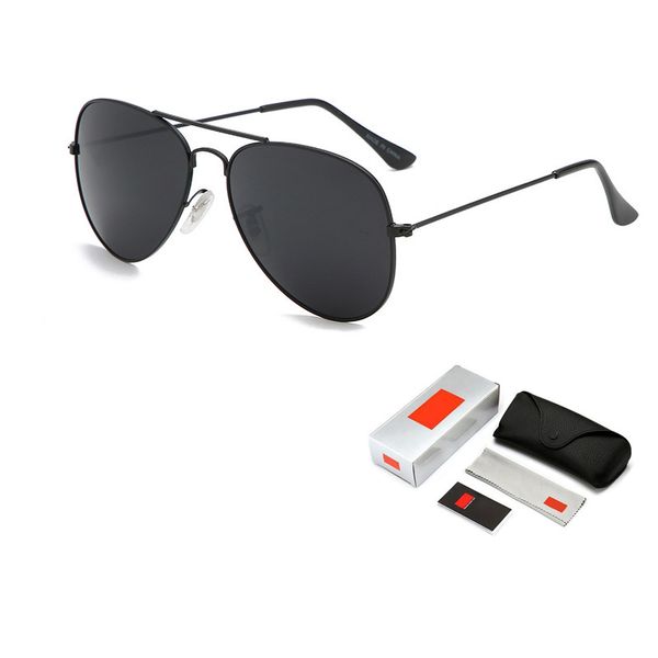 

ray sunglasses women/men classic brand designer aviation sun glasses retro outdoor driving oculos de sol ban 3025, White;black