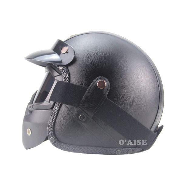 full face motorcycle helmet with goggle mask pu leather 3/4 open daily safety riding tk21
full face motorcycle helmet with goggle mask pu leather 3/4 open daily safety riding tk21