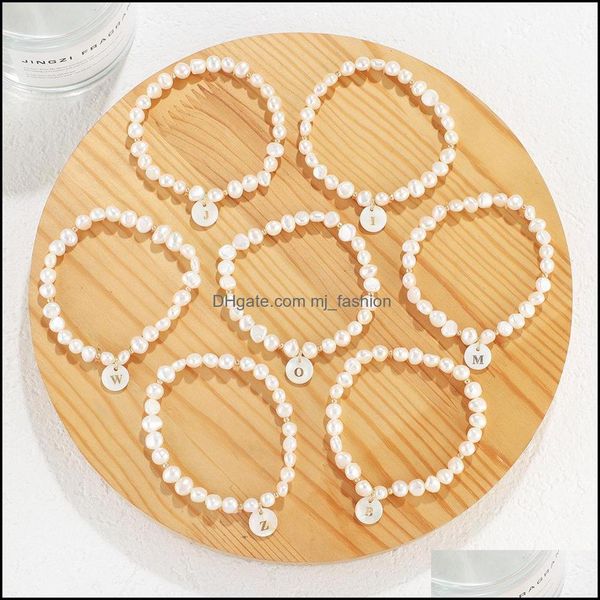 charm bracelets jewelry fashion letter bracelet adjustable simple handmade pearl chain bangle 26 english word q34 dhwjk, Golden;silver
charm bracelets jewelry fashion letter bracelet adjustable simple handmade pearl chain bangle 26 english word q34 dhwjk, Golden;silver