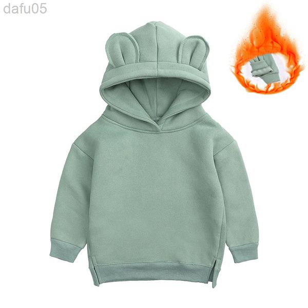 cute kids baby girls hoodies sweatshirt boy autumn spring fleece ear clothes solid baby boy sweater childrens clothing l220808, Black
cute kids baby girls hoodies sweatshirt boy autumn spring fleece ear clothes solid baby boy sweater childrens clothing l220808, Black