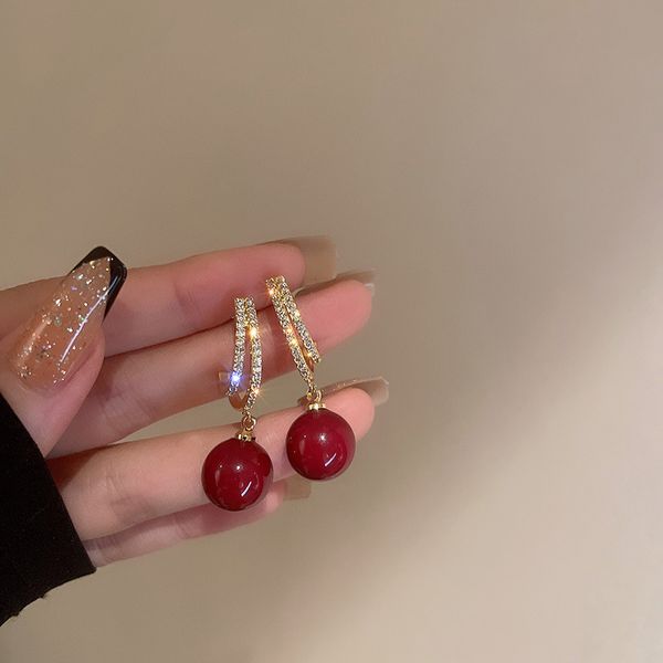 real gold plated 925 silver needle pearl diamond c- shaped stud earrings retro hong kong style earrings temperament entry lux high-grade ear, Golden
real gold plated 925 silver needle pearl diamond c- shaped stud earrings retro hong kong style earrings temperament entry lux high-grade ear, Golden