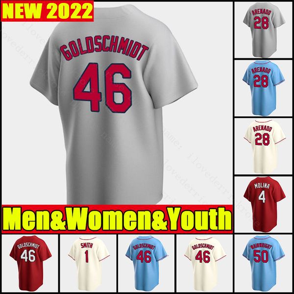 st. louis''baseball cardinals''jersey 28 nolan arenado 4 yadier molina paul goldschmidt ozzie smith dylan carlson harris, Blue;black
st. louis''baseball cardinals''jersey 28 nolan arenado 4 yadier molina paul goldschmidt ozzie smith dylan carlson harris, Blue;black