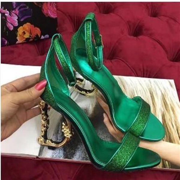 high heels sandals for woman genuine leather dressing pumps with d baroque & g sculpted heel sandals319j, Black
high heels sandals for woman genuine leather dressing pumps with d baroque & g sculpted heel sandals319j, Black