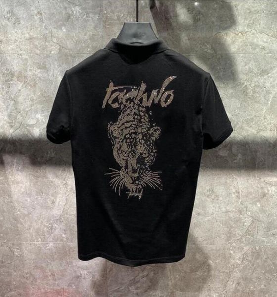 2022 new design 100% cotton tees men polo luxury designer europe style, White;black 
2022 new design 100% cotton tees men polo luxury designer europe style, White;black