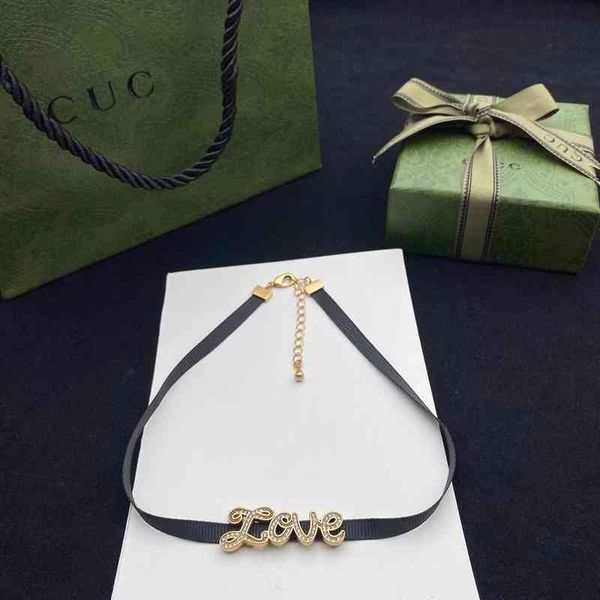 necklace 21 new letter love neck chain women's net red same and diamond inlaid black rope necklace, Silver
necklace 21 new letter love neck chain women's net red same and diamond inlaid black rope necklace, Silver
