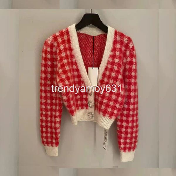 women's knits & tees spring and autumn sweet red checkered cardigan female minority v-neck short color matching soft waxy sweater, White
women's knits & tees spring and autumn sweet red checkered cardigan female minority v-neck short color matching soft waxy sweater, White