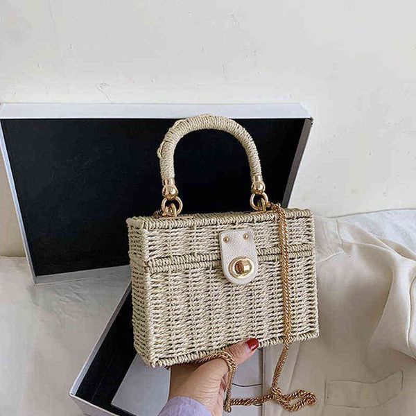 shopping bags fashion straw handbag for women rattan weave shoulder summer travel beach box square handmade pouch bolsa sac 220318
shopping bags fashion straw handbag for women rattan weave shoulder summer travel beach box square handmade pouch bolsa sac 220318