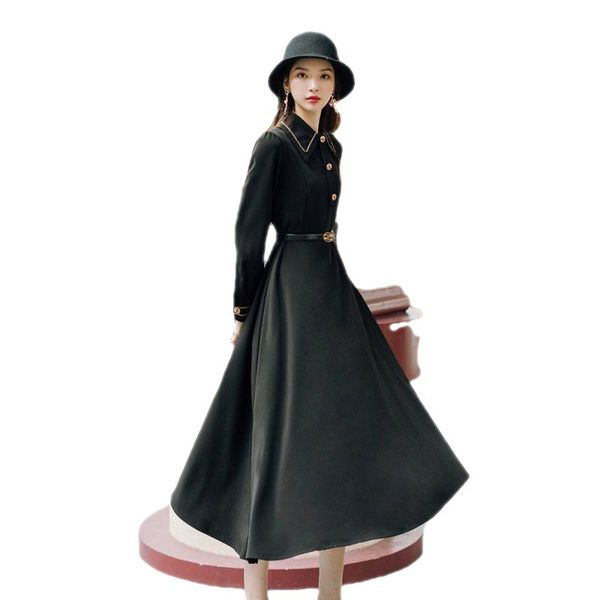 casual dresses summer outfits for women 2022 clothes long sleeve strap midi black vintage dress lolita harajuku cottagecore robe, Black;gray
casual dresses summer outfits for women 2022 clothes long sleeve strap midi black vintage dress lolita harajuku cottagecore robe, Black;gray