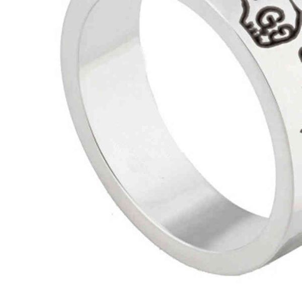 2023 designer new jewelry ring elf skull hollowed out double enamel for men and women to give valentine's day gifts, Silver
2023 designer new jewelry ring elf skull hollowed out double enamel for men and women to give valentine's day gifts, Silver