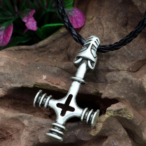 pendant necklaces vintage norse style wolf head cross viking amulet necklace, Silver
pendant necklaces vintage norse style wolf head cross viking amulet necklace, Silver