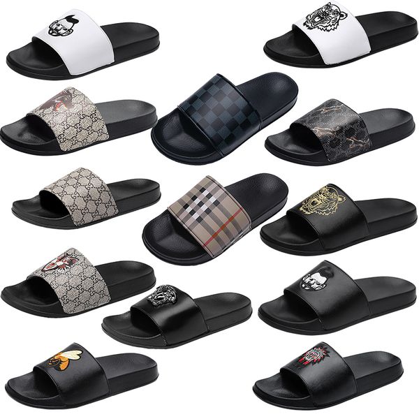 luxury brand men slides shoes slippers summer sandals beach slide flat designer classic grid pattern print avatar flip flops sneakers size 3, Black
luxury brand men slides shoes slippers summer sandals beach slide flat designer classic grid pattern print avatar flip flops sneakers size 3, Black
