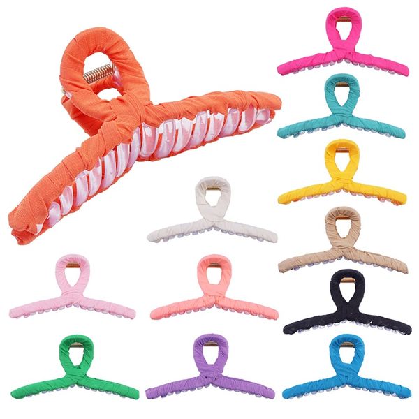 kids girls hair claw cloth colorful baby hair accessories korean 11cm plastic claws clip wholesale 1 8xta e3, Slivery;white
kids girls hair claw cloth colorful baby hair accessories korean 11cm plastic claws clip wholesale 1 8xta e3, Slivery;white