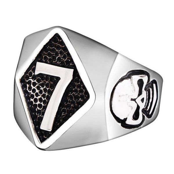 fashion 316l stainless steel ring punk gothic gold silver retro men's biker skeleton number 7 skull ring jewelry, Golden;silver
fashion 316l stainless steel ring punk gothic gold silver retro men's biker skeleton number 7 skull ring jewelry, Golden;silver