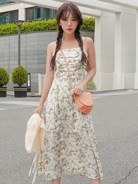 dazy ruched front allover print cami dress t3kr#, Black;gray 
dazy ruched front allover print cami dress t3kr#, Black;gray