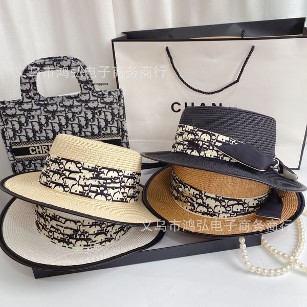 designer christian ball caps baseball 2022 design and correct version d home ribbon jacquard bow decoration summer flat straw hat, Blue;gray
designer christian ball caps baseball 2022 design and correct version d home ribbon jacquard bow decoration summer flat straw hat, Blue;gray