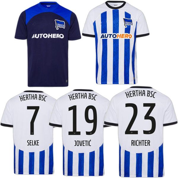 22 23 hertha bsc soccer jerseys piatek 2023 2022 darida cunha football shirt dilrosun berlin lukebakio duda home away jersey sets, Black;yellow
22 23 hertha bsc soccer jerseys piatek 2023 2022 darida cunha football shirt dilrosun berlin lukebakio duda home away jersey sets, Black;yellow