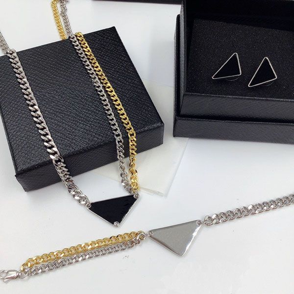 inverted triangle pendant necklace hip pop designer jewelry necklaces man and woman double layer chains fashion accessory girls charming gif, Silver
inverted triangle pendant necklace hip pop designer jewelry necklaces man and woman double layer chains fashion accessory girls charming gif, Silver