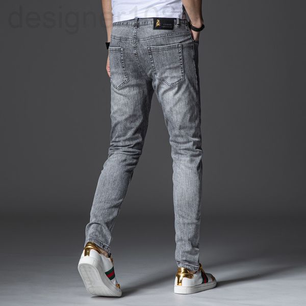 men's jeans designer 2021 autumn men's jeans grey hole slim fit small foot elastic pants qnlx, Blue
men's jeans designer 2021 autumn men's jeans grey hole slim fit small foot elastic pants qnlx, Blue