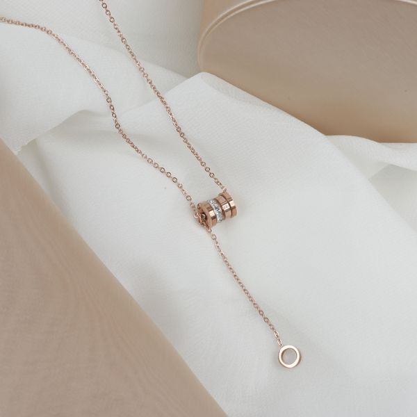 new roman small waist necklace female ins tassel clavicle chain internet celebrity minimalist temperament titanium steel necklace, Silver
new roman small waist necklace female ins tassel clavicle chain internet celebrity minimalist temperament titanium steel necklace, Silver