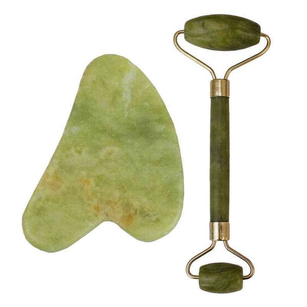 nxy face care device 2pcs set facial roller massager jade stone body muscle guasha scraper lifting slimming v cold massage skin 0530
nxy face care device 2pcs set facial roller massager jade stone body muscle guasha scraper lifting slimming v cold massage skin 0530
