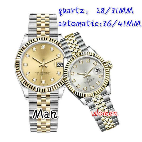 montre de luxe mens automatic watches full stainless steel luminous women watch couples style classic wristwatches gi227r, Slivery;golden
montre de luxe mens automatic watches full stainless steel luminous women watch couples style classic wristwatches gi227r, Slivery;golden