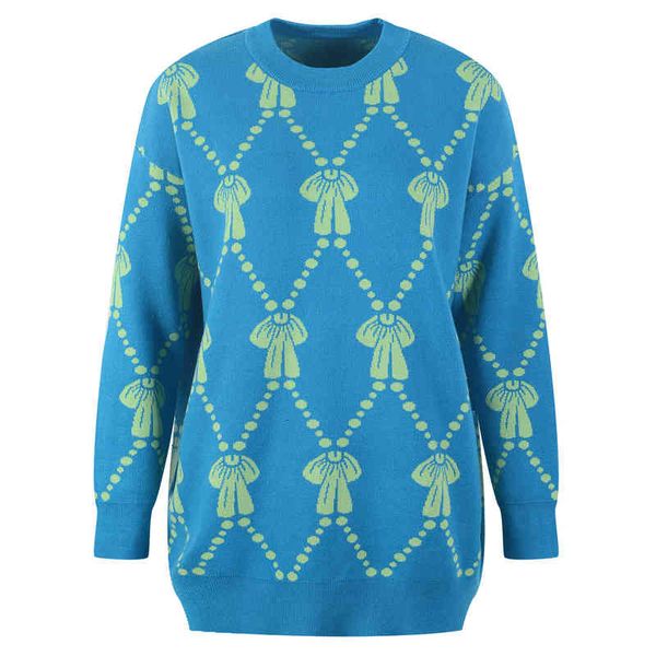 women's knits tees lazy style loose knit sweater thickened women's rhombic jacquard pattern in autumn and winter for wearing out t, White
women's knits tees lazy style loose knit sweater thickened women's rhombic jacquard pattern in autumn and winter for wearing out t, White