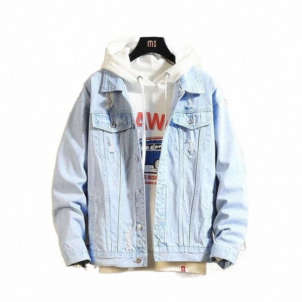 men's jackets hcxy 2021 autumn mens korean version of the trend handsome wind jean jacket outside hole denim men 44rb#, Black;brown
men's jackets hcxy 2021 autumn mens korean version of the trend handsome wind jean jacket outside hole denim men 44rb#, Black;brown