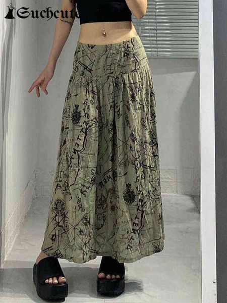 suchcute harajuku floral print women midi skirts y2k grunge fairycore low waist pleated long skirt vintage 90s streetwear cloth t220819, Black
suchcute harajuku floral print women midi skirts y2k grunge fairycore low waist pleated long skirt vintage 90s streetwear cloth t220819, Black