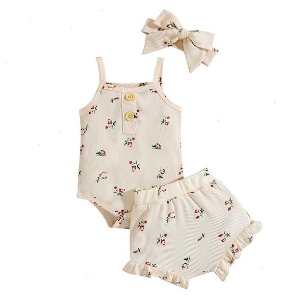 summer baby clothes sets floral triangle bodysuit shorts hairband girl three-piece toddler set, White
summer baby clothes sets floral triangle bodysuit shorts hairband girl three-piece toddler set, White