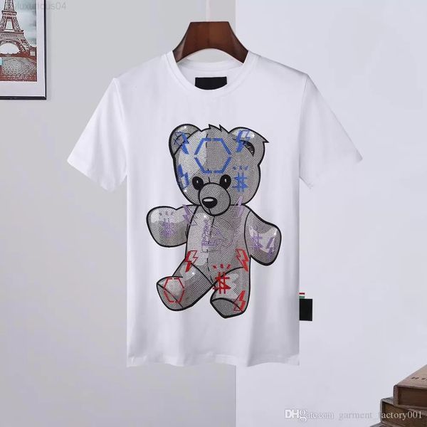 21fw men women designer t shirts luxury white off phillip plain shirt hoodies coats spring short sleeve skull diamond bags 11, White;black
21fw men women designer t shirts luxury white off phillip plain shirt hoodies coats spring short sleeve skull diamond bags 11, White;black
