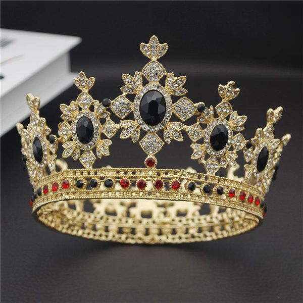 hair clips & barrettes bride diadem gold black crystal royal queen king pageant wedding crown bridal tiaras jewelry accessories, Golden;silver
hair clips & barrettes bride diadem gold black crystal royal queen king pageant wedding crown bridal tiaras jewelry accessories, Golden;silver
