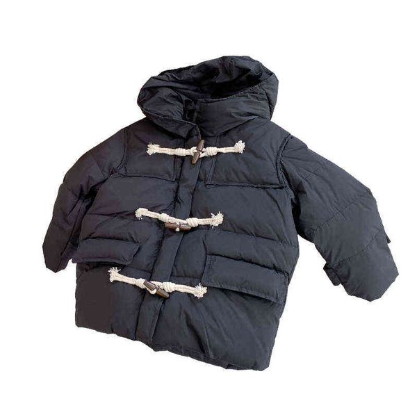 winter horn buckle thickened children down jacket long boys and girls 2-8 year winter hooded warm jacket j220718, Blue;gray
winter horn buckle thickened children down jacket long boys and girls 2-8 year winter hooded warm jacket j220718, Blue;gray