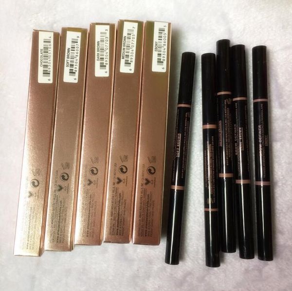 makeup eyebrow enhancers skinny brow pencil gold double ended with eyebrow brush 5 color ebony/medium/soft /dark/chocolate
makeup eyebrow enhancers skinny brow pencil gold double ended with eyebrow brush 5 color ebony/medium/soft /dark/chocolate