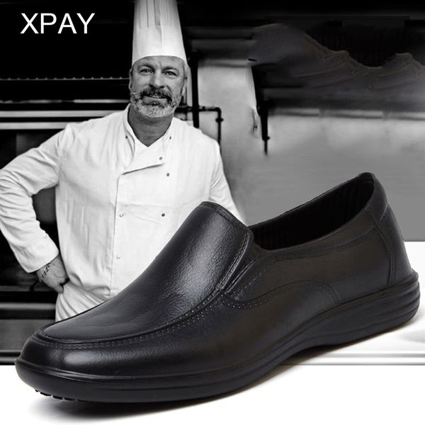 black chef shoes men skid-proof sole kitchen shoes chef safety shoes oil-proof and waterproof working boots, Black;red
black chef shoes men skid-proof sole kitchen shoes chef safety shoes oil-proof and waterproof working boots, Black;red