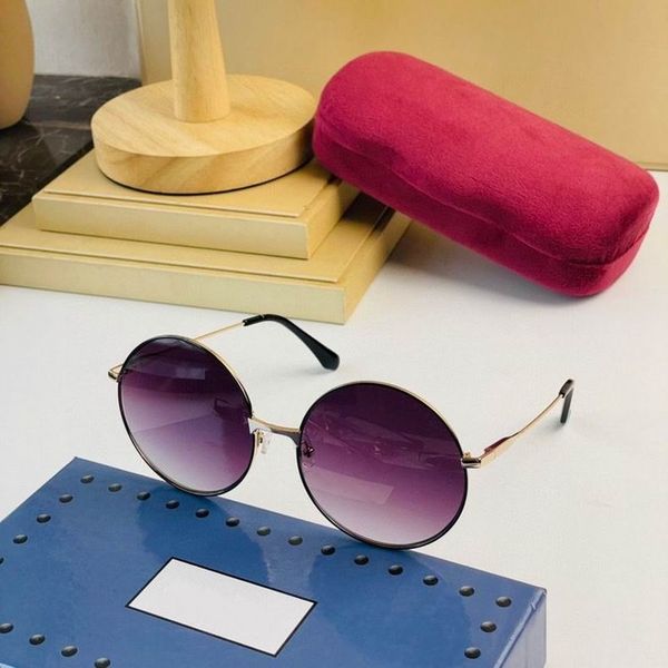 2022 women men fashion sunglasses gold thin metal frame black feet purple gradient color lenses available with box, White;black
2022 women men fashion sunglasses gold thin metal frame black feet purple gradient color lenses available with box, White;black