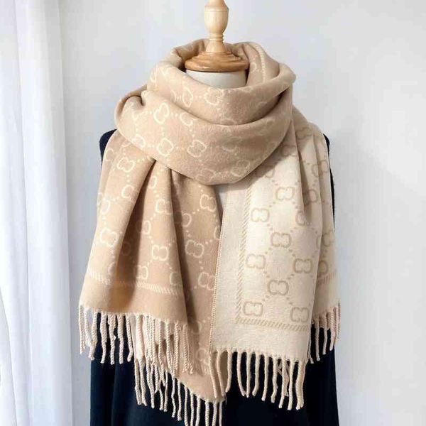 scarf 2021 autumn and winter imitation cashmere warm jacquard short beard tassel women's geometric air conditioning shawl versatile bib, Blue;gray
scarf 2021 autumn and winter imitation cashmere warm jacquard short beard tassel women's geometric air conditioning shawl versatile bib, Blue;gray