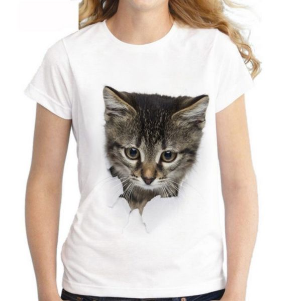 xs-4xl 2022 t shirt women 3d cat print white soft casual lady t-shirt summer short sleeve animal round neck clothes femme
xs-4xl 2022 t shirt women 3d cat print white soft casual lady t-shirt summer short sleeve animal round neck clothes femme