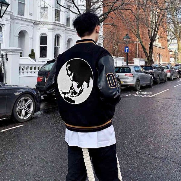 baseball jacket tide brand stuy billiard black eight 40th anniversary limited jackets men and women hip-hop style embroidered cardigan, Black;brown
baseball jacket tide brand stuy billiard black eight 40th anniversary limited jackets men and women hip-hop style embroidered cardigan, Black;brown