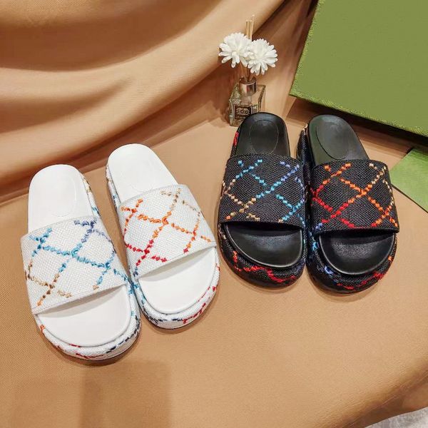 luxury designer women slippers exquisite embroidery print daily home comfortable thick bottom slipper dress shoes stylish summer leisure pla, Black
luxury designer women slippers exquisite embroidery print daily home comfortable thick bottom slipper dress shoes stylish summer leisure pla, Black