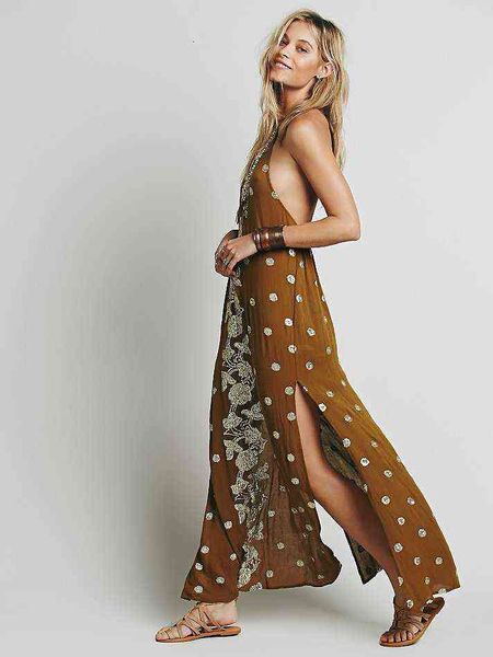 luxury designer women's dresses 5010# exquisite embroidered halter backls dresses long skirt, Black;gray
luxury designer women's dresses 5010# exquisite embroidered halter backls dresses long skirt, Black;gray