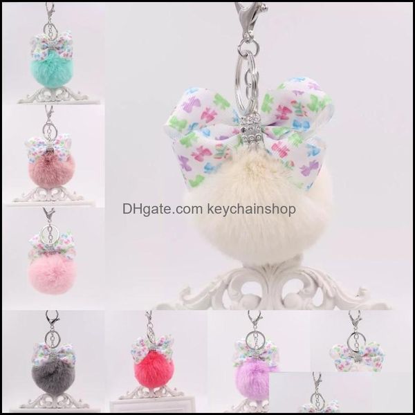 keychains fashion accessories kimter bow fluffy ball women faux artificial rabbit fur keyring cute plush pompom keyfobs holder charm jewelry, Silver 
keychains fashion accessories kimter bow fluffy ball women faux artificial rabbit fur keyring cute plush pompom keyfobs holder charm jewelry, Silver