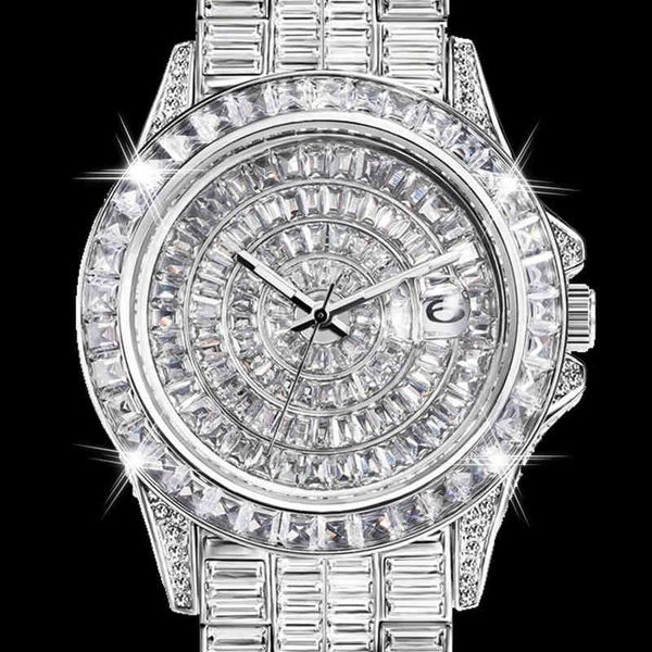 wristwatches fully baguette diamond watch for men iced out quartz mens watches hip hop male clock waterproof silver reloj hombre droshipping, Slivery;brown
wristwatches fully baguette diamond watch for men iced out quartz mens watches hip hop male clock waterproof silver reloj hombre droshipping, Slivery;brown