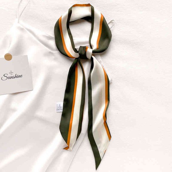 designer silk head bag hair scarf simple striped small silk womens thin and narrow long hair band streamer temperament fashion decorative sc, Blue;gray
designer silk head bag hair scarf simple striped small silk womens thin and narrow long hair band streamer temperament fashion decorative sc, Blue;gray