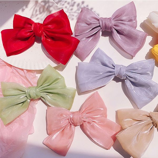 barrettes korean style cute oversized back head mesh bow super fairy clip hairware children red, Golden;silver
barrettes korean style cute oversized back head mesh bow super fairy clip hairware children red, Golden;silver