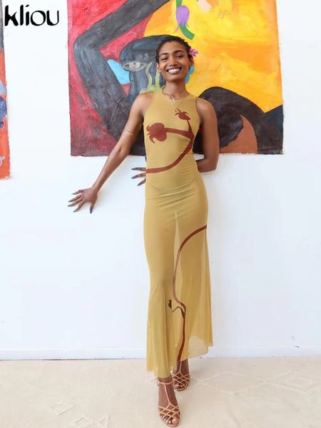 vintage print maxi dress women fashion o-neck sleeveless body-shaping straight vestido casual streetwear female skirt, Black;gray
vintage print maxi dress women fashion o-neck sleeveless body-shaping straight vestido casual streetwear female skirt, Black;gray